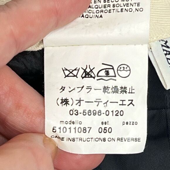 MaxMara weekend charcoal gray pencil skirt size 8 - Picture 14 of 14